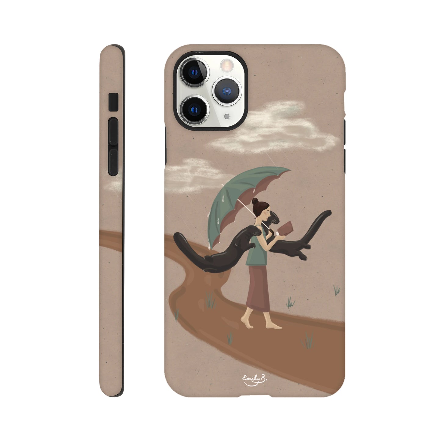 Original illustrated phone case for iPhone models